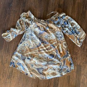 Off the shoulder dress